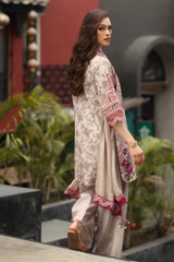 3-PC Stitched Embroidered Lawn Collection CNP-6-276
