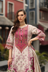 3-PC Stitched Embroidered Lawn Collection CNP-6-276