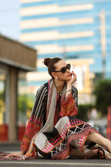 3-PC Unstitched Embroidered Lawn Collection AG6-06