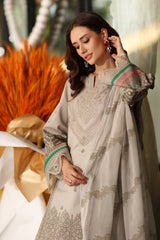 3-PC Unstitched Embroidered Lawn Collection IN6-01
