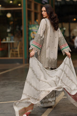 3-PC Unstitched Embroidered Lawn Collection IN6-01