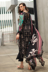 3-PC Unstitched Embroidered Lawn Collection CC6-21