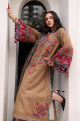 3-PC Unstitched Peach Leather Collection PSW6-09