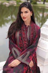 3-PC Unstitched Linen Collection CPW6-12