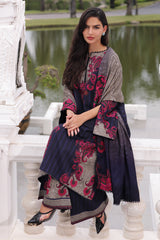 3-PC Unstitched Linen Collection CPW6-15