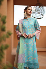 3-PC Unstitched Embroidered Lawn Collection CC6-003