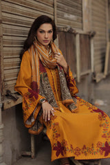 3-PC Unstitched Peach Leather Collection CSL6-03