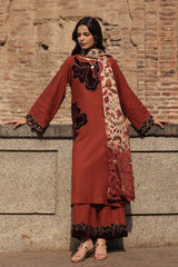 3-PC Unstitched Peach Leather Collection CSL6-06