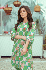 2 PC Digital Printed Lawn Shirt With Box Palted Shalwar CPM22-59