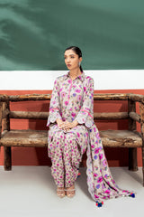 3-Pc Charizma Unstitched Embroidered Khaddar With Wool Shawl ANW-05