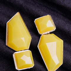 YELLOW ROCK EARRINGS ER-119