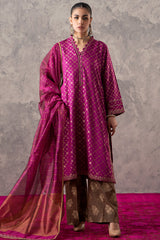 2-PC Embroidered Jacquard Shirt with Organza Dupatta CNP-3-204