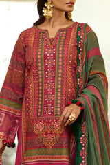3-PC Unstitched Embroidered Lawn Collection CSN6-14