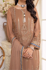 3-Pc Charizma Unstitched Polly Chiffon Collection CPC22-03