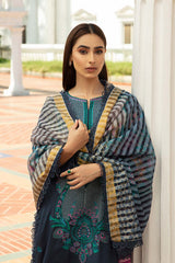 3-Pc Charizma Unstitched Embroidered Karandi Collection CKW22-06