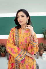 3-Pc Charizma Unstitched Embroidered Khaddar With Wool Shawl ANW-03