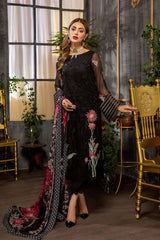 3 Pc Unstitched Embroidered Chiffon CAL-001