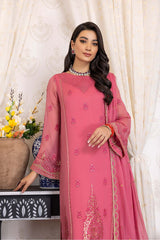 3-Pc Charizma Unstitched Polly Chiffon Collection CPC22-08