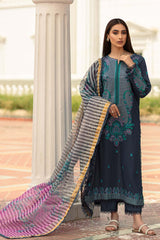 3-Pc Charizma Unstitched Embroidered Karandi Collection CKW22-06