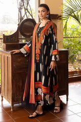 3-PC Unstitched Printed Lawn CP6-04