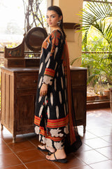 3-PC Unstitched Printed Lawn CP6-04