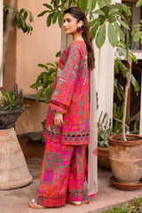 3-PC Unstitched Printed Lawn CP6-02