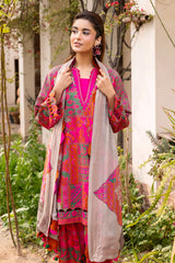 3-PC Unstitched Printed Lawn CP6-02