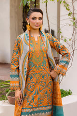 3-PC Unstitched Printed Lawn CP6-05