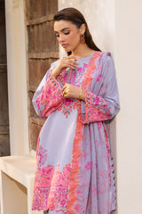 3-PC Unstitched Printed Lawn CP6-06
