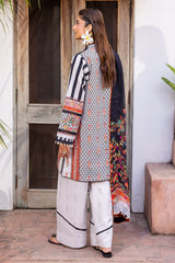 3-PC Unstitched Printed Lawn CP6-07