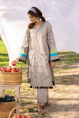 3-PC Embroidered Cotton Suit CNP-5-01A