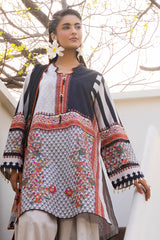 3-PC Unstitched Printed Lawn CP6-07