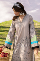 3-PC Embroidered Cotton Suit CNP-5-01A