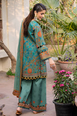 3-PC Unstitched Printed Lawn CP6-03