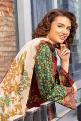 3-PC Unstitched Embroidered Lawn Collection  AN6-06