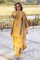 3-PC Unstitched Embroidered Lawn Collection  AN6-03