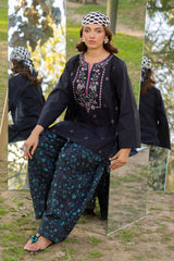 2-PC Embroidered Cotton Suit CNP-5-07