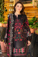 3-PC Unstitched Embroidered Lawn Collection RANG E BAHAR VOL 02 CRB6-11