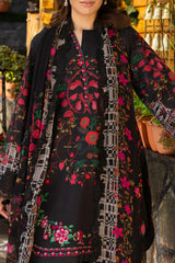 3-PC Unstitched Embroidered Lawn Collection RANG E BAHAR VOL 02 CRB6-11