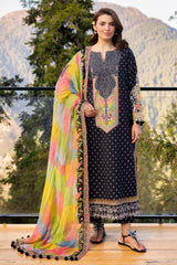 3-PC Unstitched Embroidered Lawn Collection RANG E BAHAR VOL 02 CRB6-15