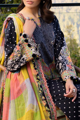 3-PC Unstitched Embroidered Lawn Collection RANG E BAHAR VOL 02 CRB6-15