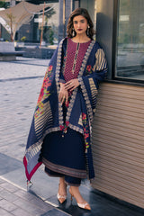 3-PC Unstitched Wool Shawl Collection PSW5-28