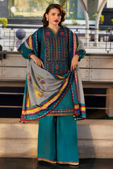 3-PC Unstitched Wool Shawl Collection PSW5-26