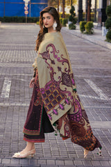 3-PC Unstitched Wool Shawl Collection PSW5-27