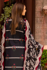 3-PC Unstitched Embroidered Lawn Collection RANG E BAHAR VOL 02 CRB6-17