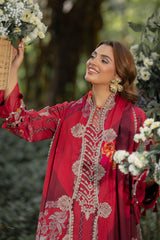 3-PC Unstitched Embroidered Lawn Collection CRN5-02