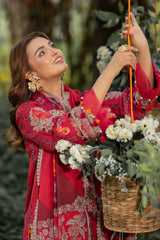 3-PC Unstitched Embroidered Lawn Collection CRN5-02