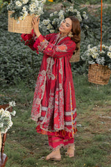 3-PC Unstitched Embroidered Lawn Collection CRN5-02