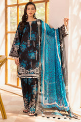 3-PC Unstitched Embroidered Lawn Collection IN6-06