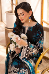 3-PC Unstitched Embroidered Lawn Collection IN6-06